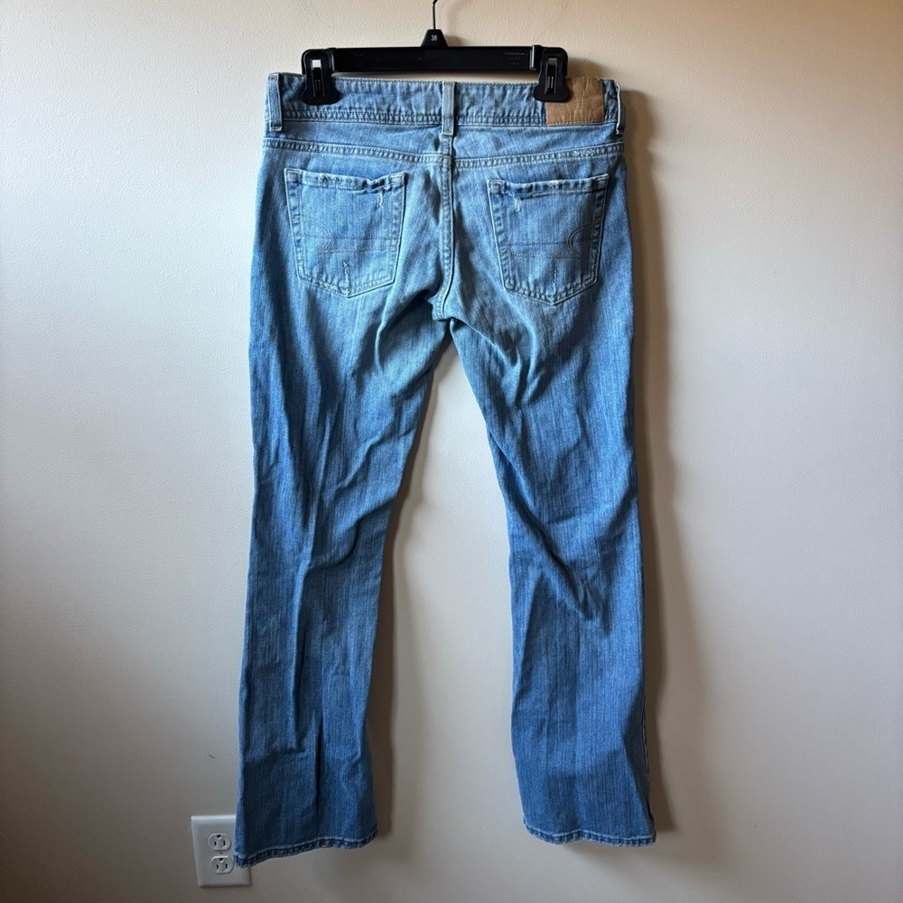 American Eagle Outfitters Light Blue Boot Cut Jeans - Picture 5 of 9